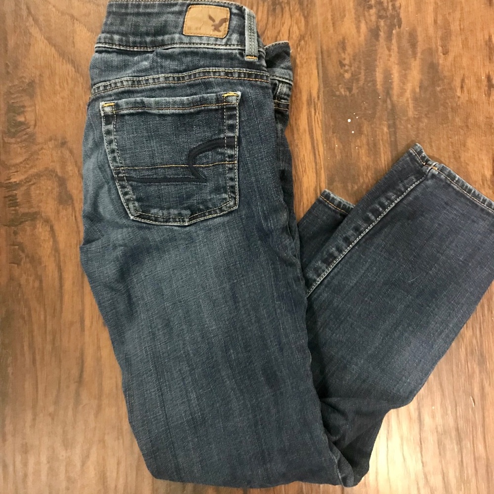 American Eagle Artist Crop Jeans